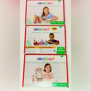 Creatology Kids craft sets Santa shop, Santa’s train, Nutcracker countdown